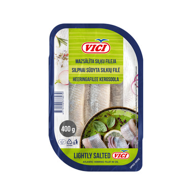 VICI Heeringafilee kergsoola õlis 400g