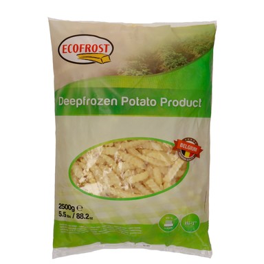 ECOFROST Friikartulid sakiline 2,5kg (külmut.)