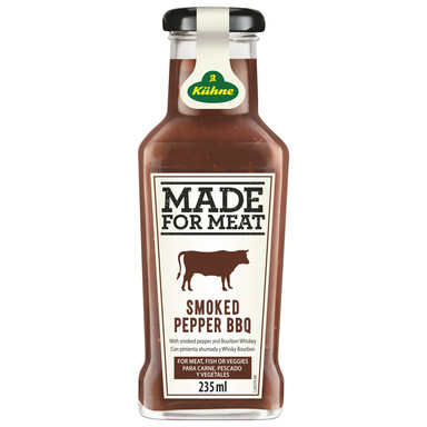 KÜHNE Made For Meat Smoked Pepper BBQ kaste 235ml