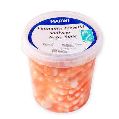 MARWI Tiigerkrevetid marinaadis 900g