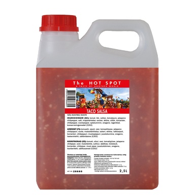 THE HOT SPOT Taco Salsa kaste 2,5l