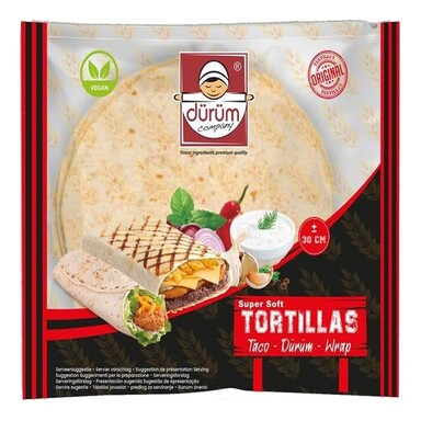 DÜRÜM COMPANY Nisutortillad 30cm 1,62kg (18tk)