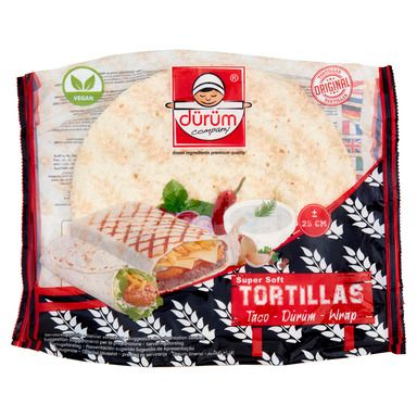DÜRÜM COMPANY Nisutortillad 25cm 1,04kg (18tk)
