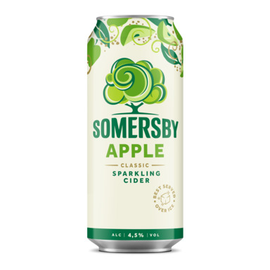 SOMERSBY Siider Apple Sparkling 4,5% 50cl (purk)