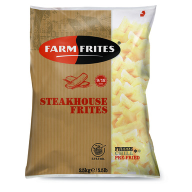 FARM FRITES Friikartulid Steakhouse 2,5kg (külmut.)