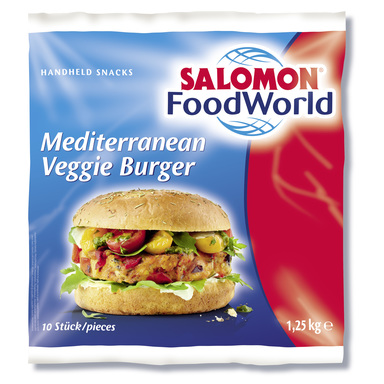 SALOMON Vahemere eelküpsetatud köögivilja burgeripihv 1,25kg