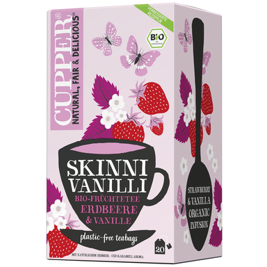 CUPPER Skinni Vanilli taimetee 20x2g (ümbrik)