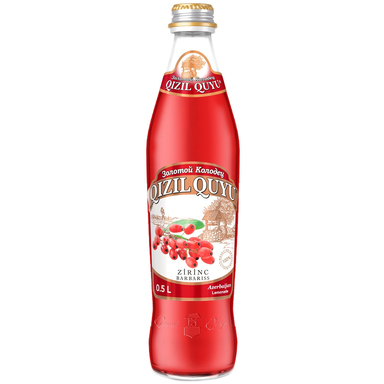 QIZIL QUYU Limonaad Barbariss 50cl (pudel)