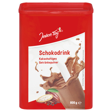 JEDEN TAG Kakaojoogipulber 20% 800g (UTZ)