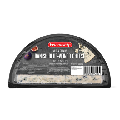 FRIENDSHIP Danish sinihallitusjuust 350g