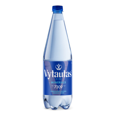 VYTAUTAS Mineraalvesi 1l (karboniseeritud, pet)