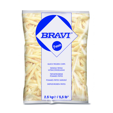 BRAVI Friikartulid 7mm 2,5kg (külmut.)
