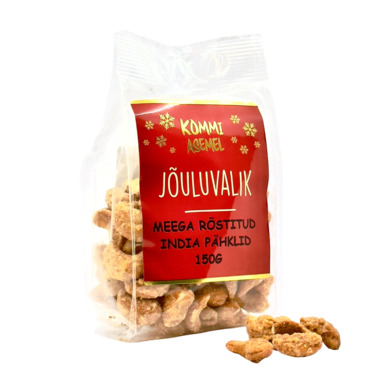 KOMMI ASEMEL Meega röstitud india pähklid 150g