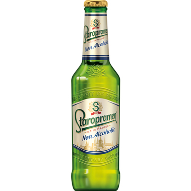 STAROPRAMEN Alkoholivaba õlu hele 0,5% 33cl (klaas)