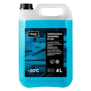 MAYERI CAR`S Klaasipesuvedelik 4l (-20°, etanooliga)