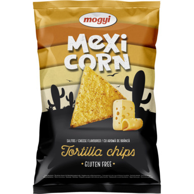 MOGYI Tortiljakrõpsud juustumaitselised 200g gluteenivaba