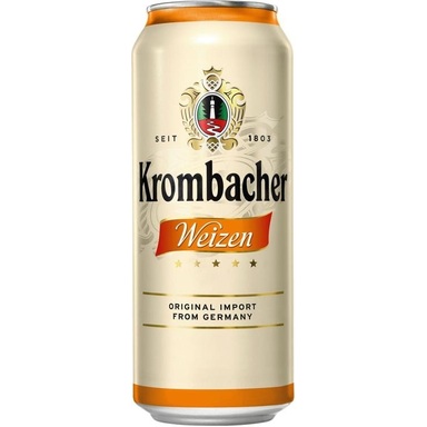 KROMBACHER õlu Weizen hele 5,3% 50cl (purk)