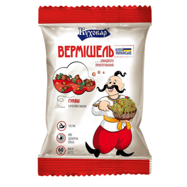 KUHOVAR Guljašimaitselise puljongiga kiirnuudlid 60g