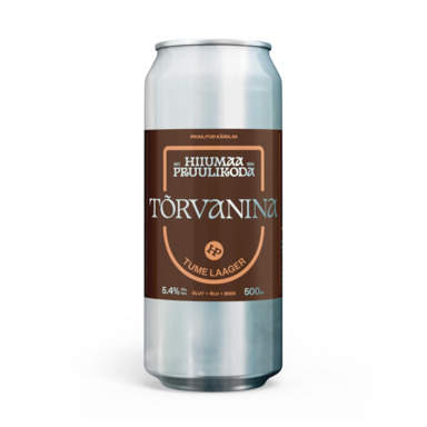 HIIUMAA PRUULIKODA õlu Tõrvanina tume 5,4% 50cl (purk)