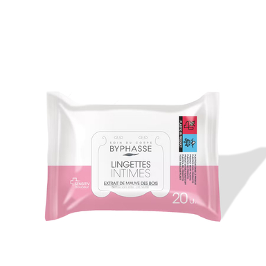 BYPHASSE Salvrätid intiimpuhastuseks Neutral PH 20tk
