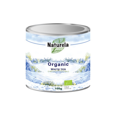NATURELA Organic valge tee 100g (metallpurk)