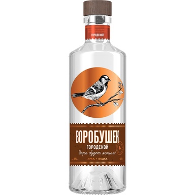 VOROBUŠEK Gorodskoi viin 40% 50cl