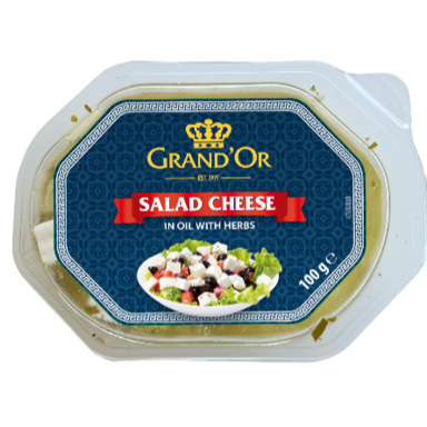 GRAND 'OR Salatijuustukuubikud õlis ürtidega 100g
