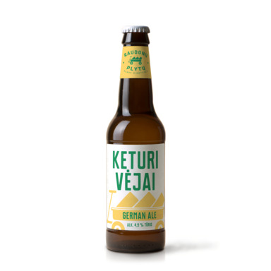 RP õlu Keturi Vejai German Ale 4,9% 33cl (klaas)