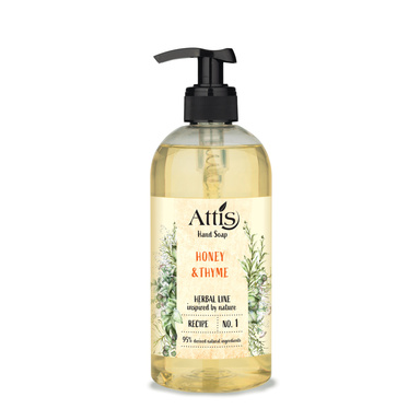 ATTIS Herbal Vedelseep Honey&Thyme 500ml