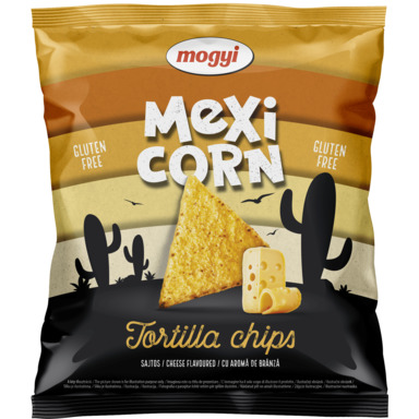 Tortilla krõpsud juustumaitselised, MOGYI, 90g