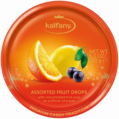 KALFANY Puuviljakaramellide assortii 150g