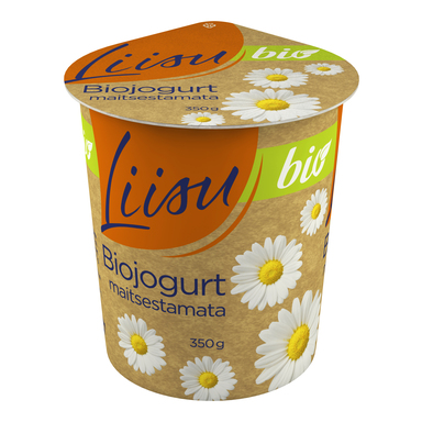 LIISU BIO Jogurt maitsestamata 350g
