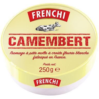 FRENCHI Camembert valgehallitusjuust 250g