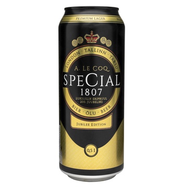 A. LE COQ õlu Premium Special eripruul hele 5,2% 50cl (purk)